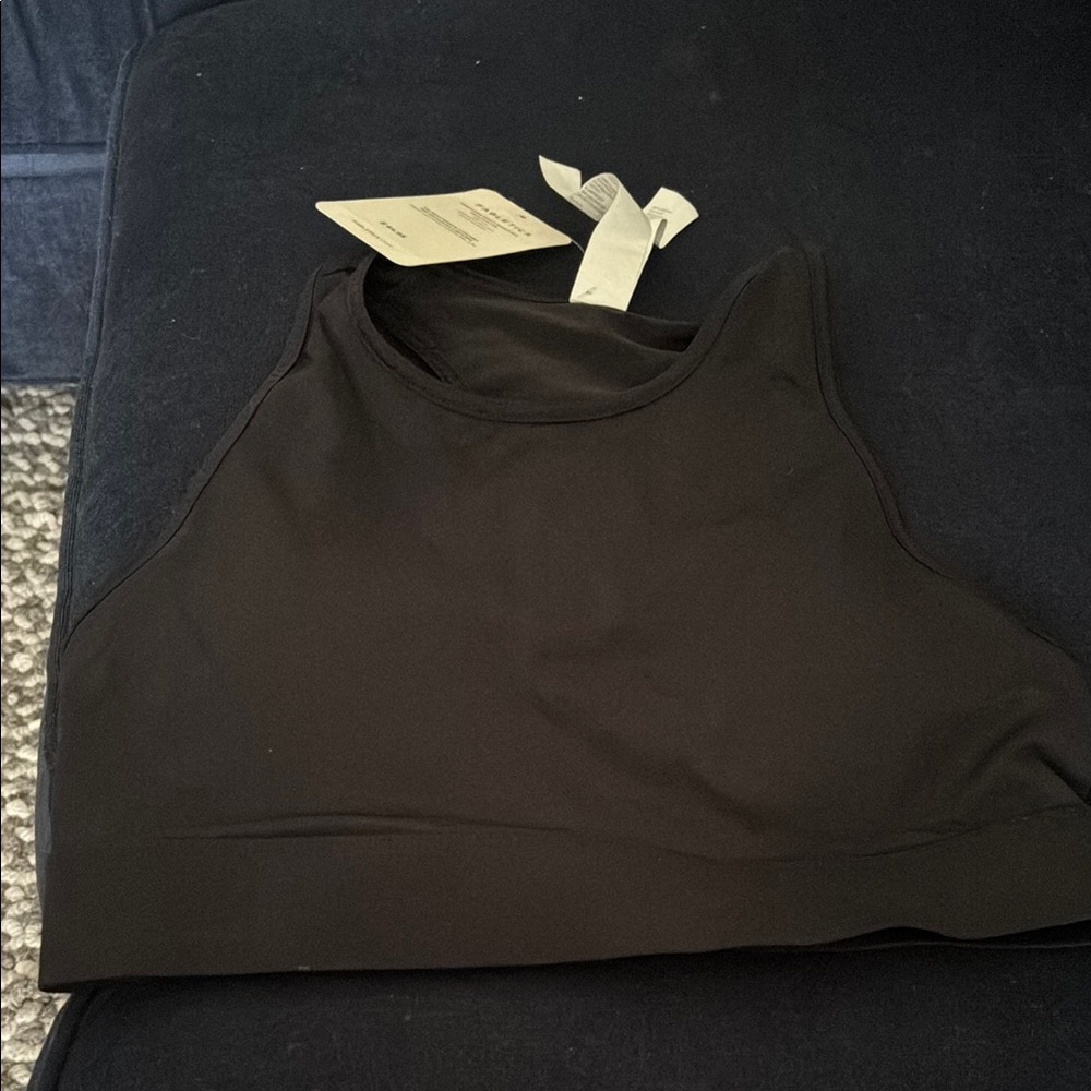 Fabletics high impact Black sports bra